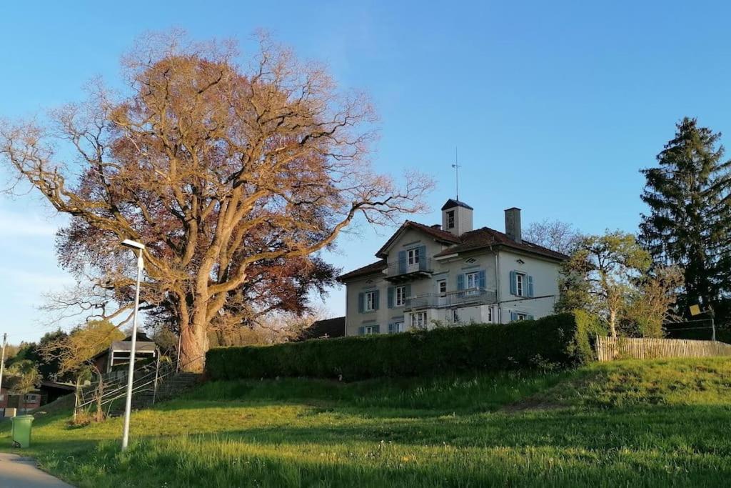 Seesicht Und Charmante Wohnung Bei Hanni Und Ueli Bottighofen Exterior foto
